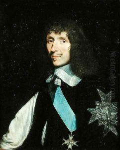 Leon Bouthilier (1608-52) Comte de Chavigny, 1643 by Philippe de Champaigne