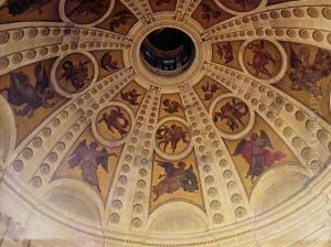 Detail of the dome 1635-42 by Philippe de Champaigne