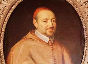Portrait of Cardinal Pierre de Berulle (1575-1629) by Philippe de Champaigne