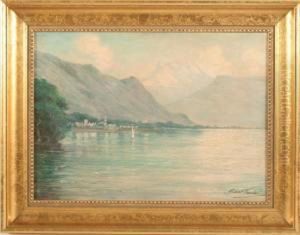 Weite Landschaft Am See by Robert Fowler