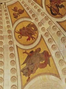 Detail of angels from the dome (3) 1635-42