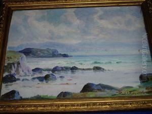 Rocky Seashore by Robert Fowler