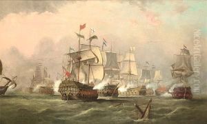 The Battle Of Texel, 11th. August 1673