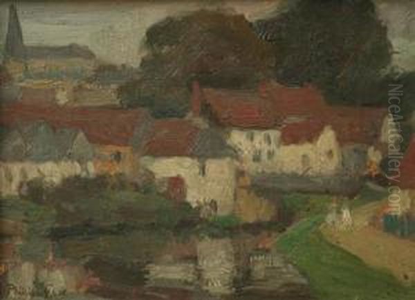 Town On The Somme - view 1
