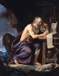 Saint Jerome in the Wilderness by Philippe de Champaigne