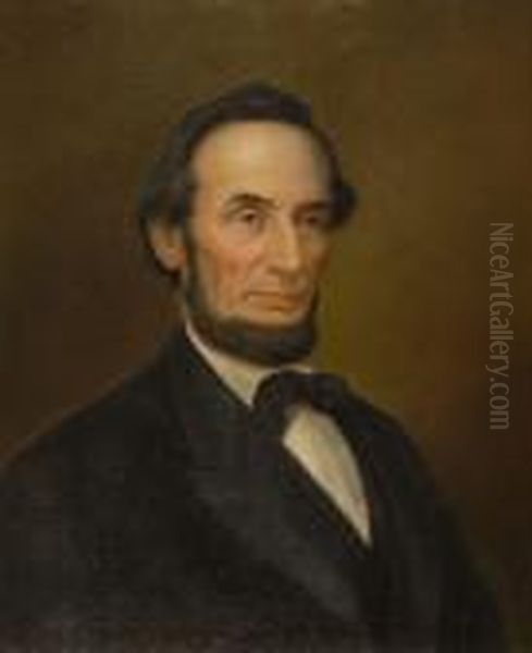 Portrait Of Abraham Lincoln. - view 1