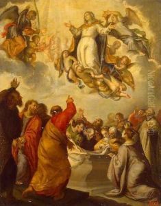 Assumption of the Virgin by Francisco Camilo