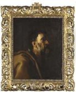 Head Of A Bearded Man, Possibly Saint Peter