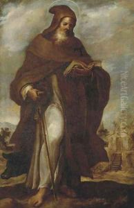 Saint Anthony Abbot by Francisco Camilo