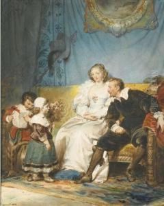 Rubens Et Helene Fourment Assis Avec Frans Rubens Et Helene Fourment Assis Avec Frans