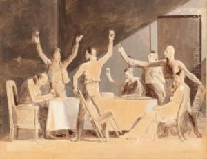 An Episode From The French Revolution: A Toast by Alexandre Evariste Fragonard