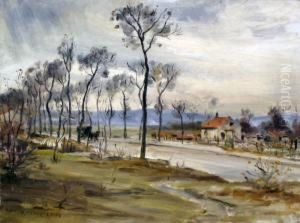 La Route by Pierre Desire Eugene Franc Lamy
