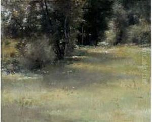 Paysage De Sous-bois by Pierre Desire Eugene Franc Lamy