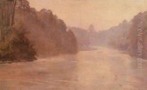 Morning Haze. Styr River