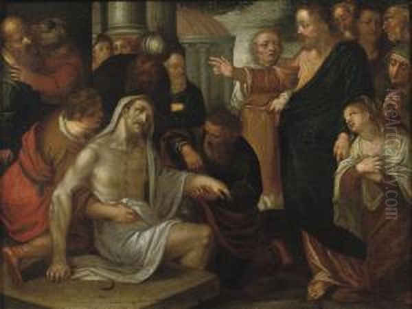The Raising Of Lazarus - view 1