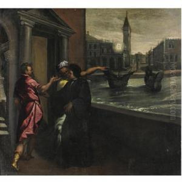 Scena Veneziana, La Piazzetta Sul Fondo - view 1