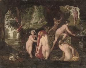 Diana And Actaeon by Paolo Fiammingo