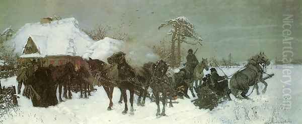 Gathering to Go Hunting - view 1