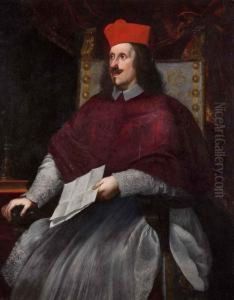 Ritratto Del Cardinale Giovanni Carlo De Medici by Baldassarre Franceschini