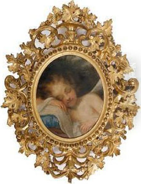 Sleeping Putto - view 1