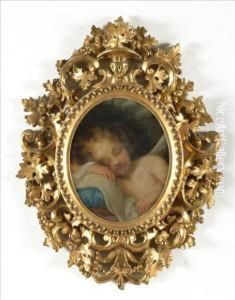 Sleeping Cupid by Baldassarre Franceschini