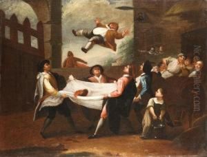 Festa Di Paese by Baldassarre Franceschini