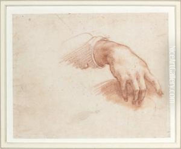 Etude De Main Sanguine. - view 1