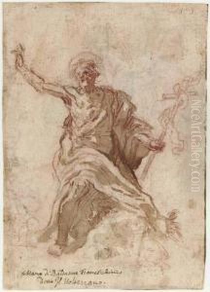Saint John The Baptist (recto And Verso) - view 1