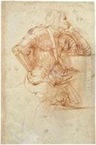 Study Of A Soldier In Profile