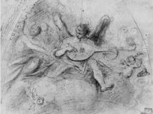 Anges Musiciens by Baldassarre Franceschini