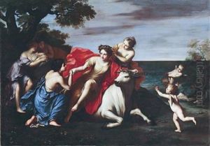 The Rape Of Europa by Marcantonio Franceschini)