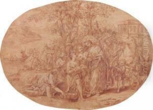 Moise Sauve Des Eaux by Marcantonio Franceschini)