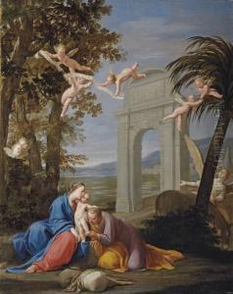 The Rest On The Flight Into Egypt - view 1