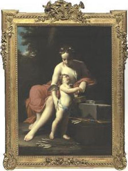 Venus With Cupid Dipping His Arrows - view 1