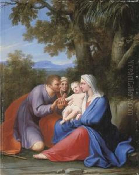 The Holy Family With Saint Anne - view 1