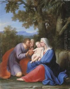 The Holy Family With Saint Anne