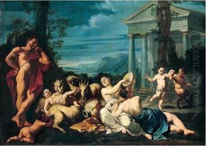 A Bacchanal by Marcantonio Franceschini)