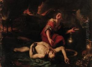 A Scene From The Trojan War? by Marcantonio Franceschini)