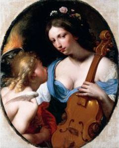 Personification Of Music (or Possibly Saint Cecilia)