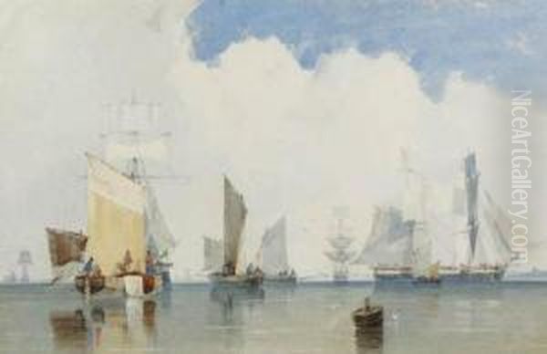 Fishing Boats In A Harbour - view 1