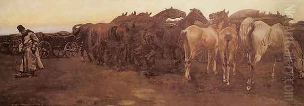 Horses Resting - view 1