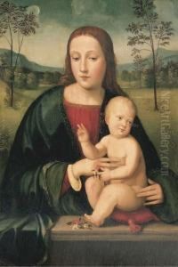 The Madonna And Child by Francesco Francia