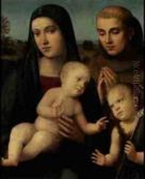 Madonna And Child With The Infant St John The Baptiste - view 1