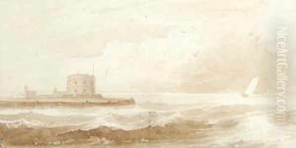 A Martellotower On The Channel Coast - view 1