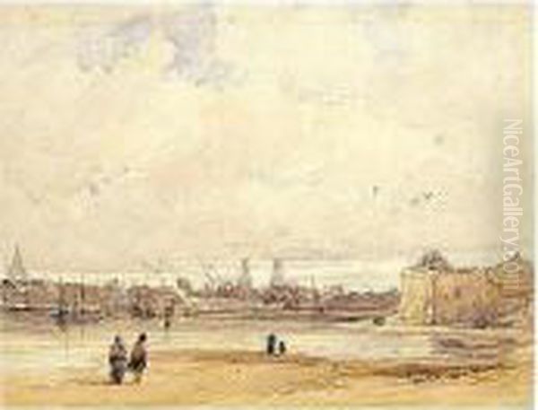 View Of The Port Of Calais From The North - view 1