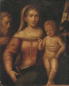 The Holy Family by Giacomo Raibolini