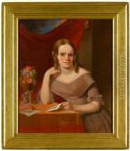Portrait Of Juliett H. L . Campbell by John Francis