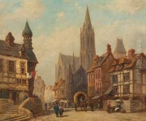 "bergues, North France" And "domfront,normandy" by Thomas Edward Francis