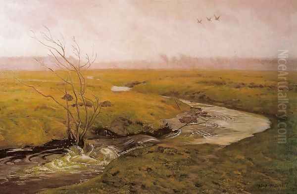 Spring. Stream - view 1