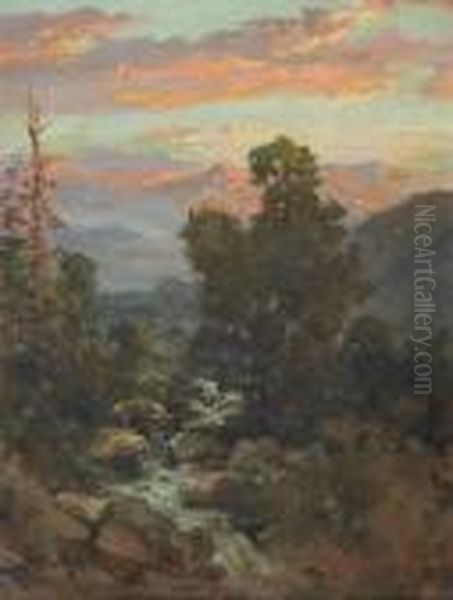 Sunset In The Sierras - view 1